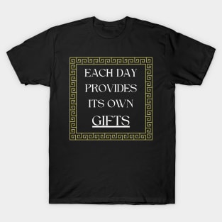 stoicism quotes T-Shirt